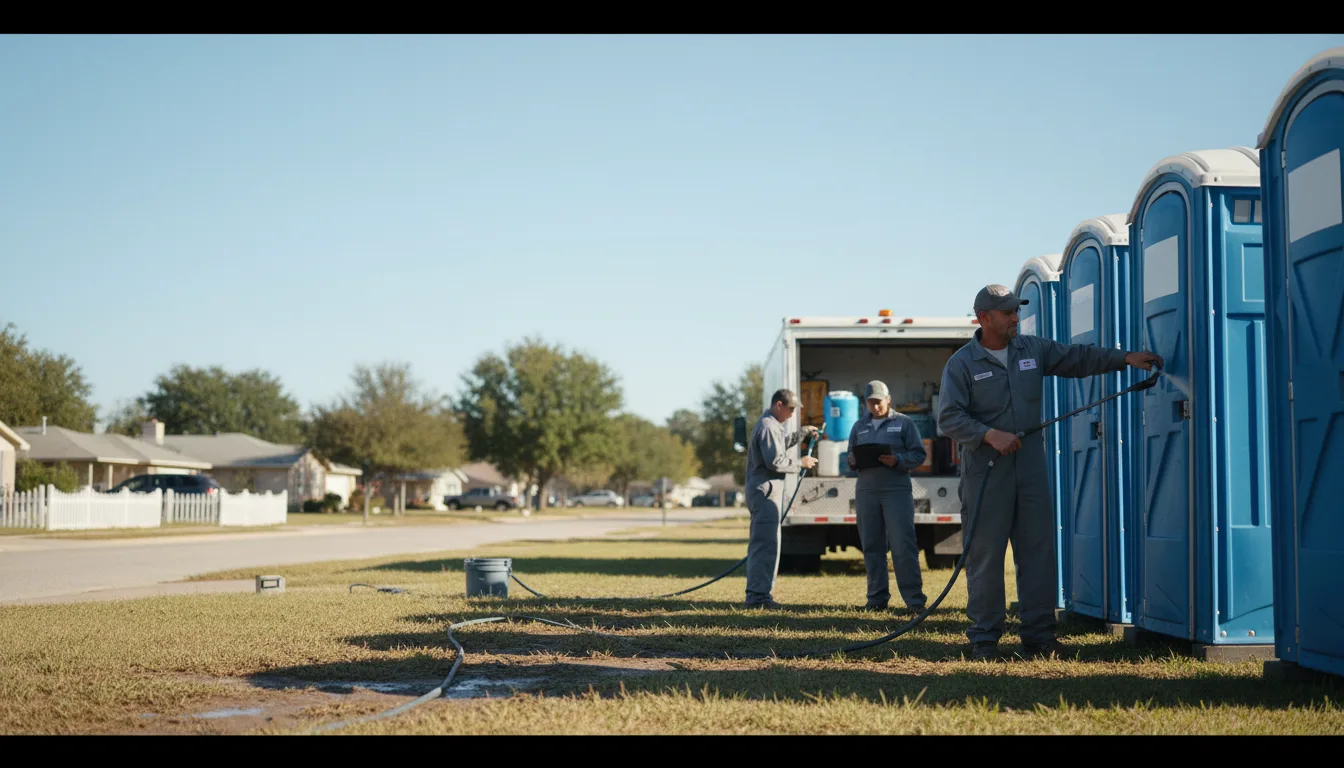 Long-Term Portable Toilet Rental in Kinston, AL near me